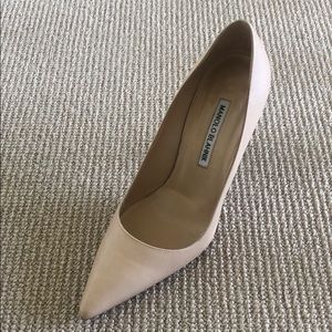 Manolo Blahnik Leather Pumps